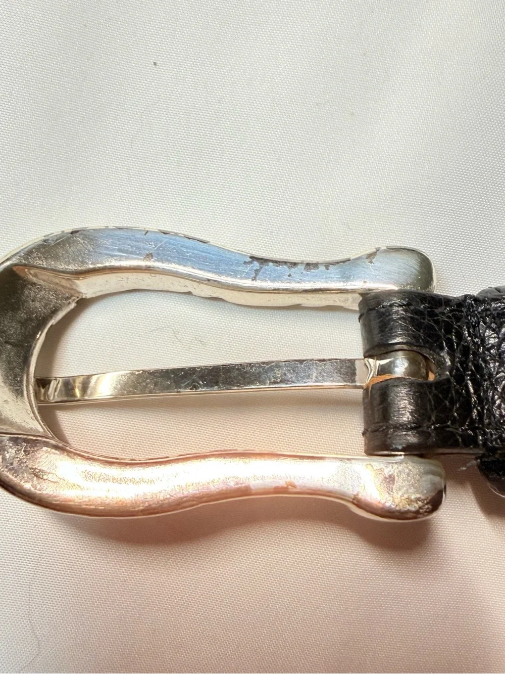 Brighton scroll buckle